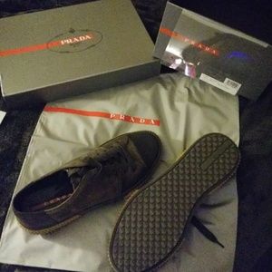 Mens Prada shoes size 8